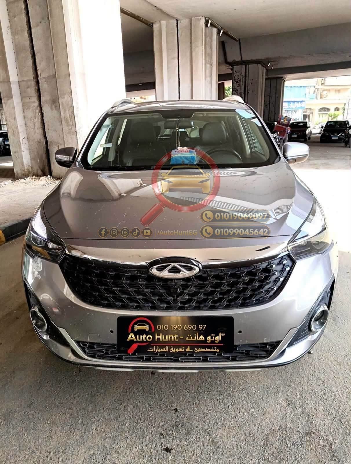 شيري تيجو 7 2023 مستعملة 115,000 كم أوتوماتيك رمادي SUV | كود 789713