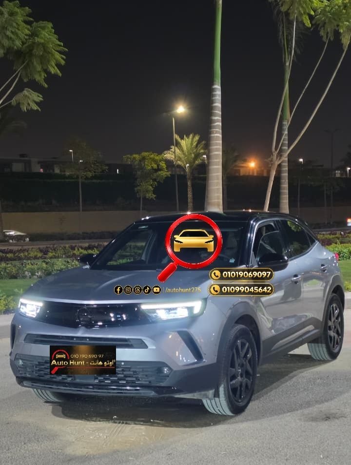 أوبل موكا 2024 كسر زيرو 15,000 كم أوتوماتيك فضي مدخن×اسود SUV | كود 572404